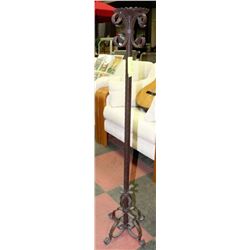 5FT CAST IRON CANDLE STICK