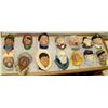 Image 1 : COLLECTION OF 14 ASSORTED BOSSONS HEADS