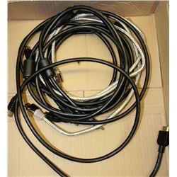 LOT OF 5 HDMI CORDS 6' LONG