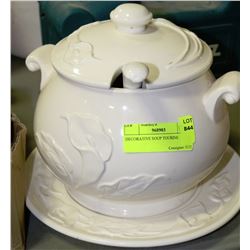 DECORATIVE SOUP TOURINE