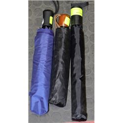 PACK OF 3 UNISEX UMBRELLAS AS THEY COME