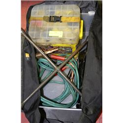 BLACK BAG W/SCISSOR JACK, BOOSTER