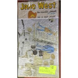 VINTAGE JANE WEST THE MOVEABLE COWGIRL BY MARX