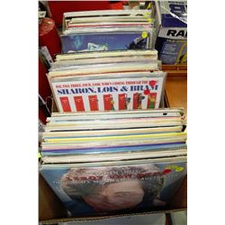 THREE BOXES OF CLASSIC & COUNTRY LP'S
