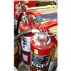 Image 1 : THREE FULLY CHARGED FIRE EXTINGUISHERS