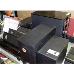 8 PIECE SAMSUNG,HERMANN,SONY SURROUND SOUND