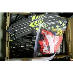 SLOT CAR RACE TRACK WITH INSTRUCTIONS