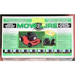MOW AIRE LAWN AERATING SYSTEM