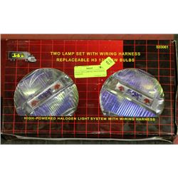 JETCO TWO LAMP SET WITH WIRING HARNESS