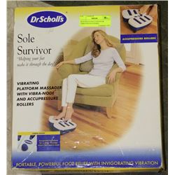DR SCHOLLS SOLE SURVIVOR VIBRATING PLATFORM