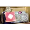 Image 1 : LOT OF CRYSTAL DISHES INCL. FOREVER CRYSTAL  FRUIT