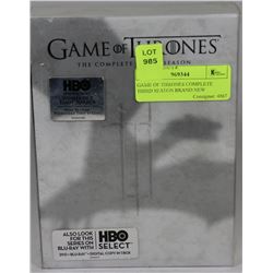 GAME OF THRONES COMPLETE THIRD SEASON BRAND NEW