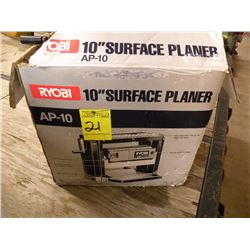 Ryobi 10" wood plane