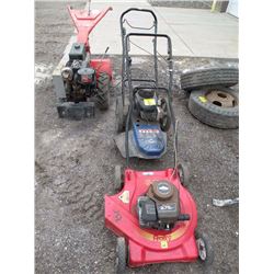 Push mower & weed whip