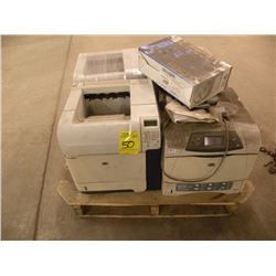 Pallet of printers