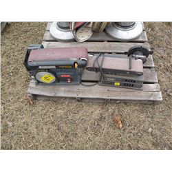 Qty 2 belt sanders