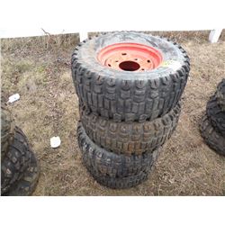 Qty 4 ATV tires  25x10-12 on rims