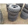 Image 1 : Qty 4 ATV tires, (2) 25x8-12, (2) 25x11-12 on rims