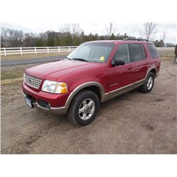 2002 Ford Explorer Eddie Bauer SN#-1FMDU74WX2ZA92063
