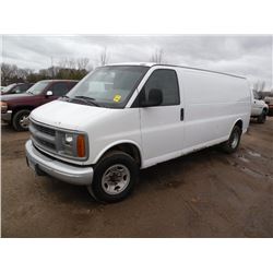 2001 Chev 2500 Express Van SN#-1GCGG29R411192381