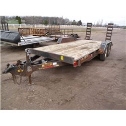 1999 Felling 80"x18 ft trailer -8 bolt wheels SN#-5FTEE1824X1011967