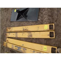 Pair of 6ft fork extensions