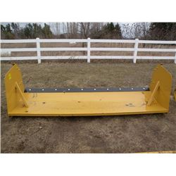 10ft snowpusher for skidloader