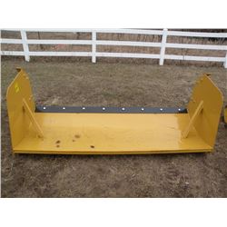 8ft snowpusher for skidloader