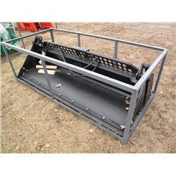 84" 4-in-1 bucket for skidloader -New