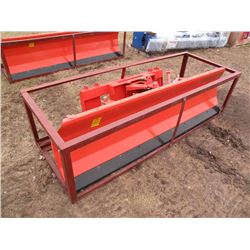 86" hydro turn dirt/snow blade for skidloader -New