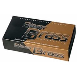 10 BOXES CCI 5202 Blazer Brass 380ACP 95GR Full Metal Jacket (500 ROUNDS) .076683052025