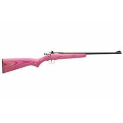 *NEW*Crickett 225 Crickett Bolt 22 Long Rifle 16.12" Pink Laminate Blue 611613002253