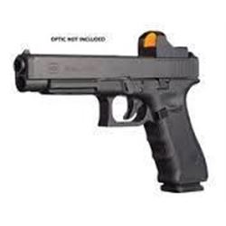 Glock PG3530101MOS G35 Gen 4 MOS DA 40 S&W 5.3" 10+1 AS Poly Grip/Frame Black .764503002601