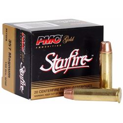 10 BOXES PMC 357SFA Starfire Gold Line 357 Rem Mag Starfire HP 150GR (200 ROUNDS) 741569010078