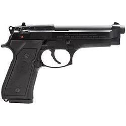 Beretta JS92F300M 92 FS Italy 9mm 4.9" 15+1 Black Syn Grip Black .082442818986