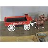 Image 1 : Cast Coca - Cola Wagon w/ Team