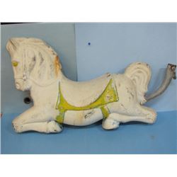 Carousel Horse White - Fiberglass - NO SHIPPING PICK UP IN ARDEN, MB ONLY