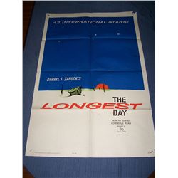 vintage movie poaster - " The Longest Day "