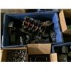 Image 8 : Lot of Misc Electrical junction boxes, casters, limit switches