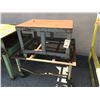 Image 2 : 2 Steel Heavy duty work tables on casters