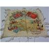 Image 1 : TWO SILK HANDKERCHIEFS, both souvenirs of Egypt, the first bearing the words God Save the King and..