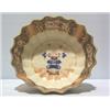 Image 1 : AN IMPRESSIVE COPELAND BOWL, with Imari style decoration, having wavy rim, bowl on upturned foot. I.
