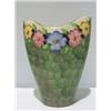Image 1 : A MALING HAND PAINTED LUSTRE VASE, with a floral band. C1930's 40 - 60...