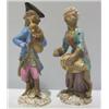 Image 1 : TWO MONKEY BAND FIGURES, the bagpipe player thought to be 19th Cent. Meissen - both A.F 50 - 90...