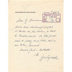 ARTHUR SEYSS-INQUART AND MARTIN BORMANN