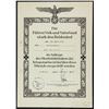 Image 1 : U-BOAT MACHINIST MATE'S DEATH CERTIFICATE