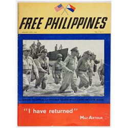 MACARTHUR  I HAVE RETURNED  FLYER AND PHILIPPINES