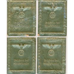 REICHSCHANCELLERY BOOKPLATES