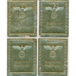 REICHSCHANCELLERY BOOKPLATES