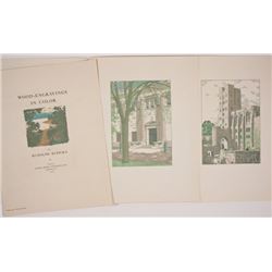 RUZICKA WOOD ENGRAVINGS OF WEST POINT